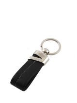 Sleutelhanger Leder Yves renard Zwart foulonne 2328